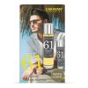 Pachet Parfum Caravan Fragancias No 61, 150ml + 30ml, Seductor Amaderada, Barbati
