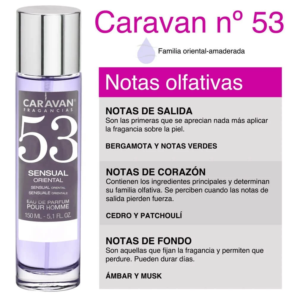 caravan fragancias no. 53, bărbați, sensual oriental 2 Caravan Fragancias No. 53, Bărbați, Sensual Oriental - imagine 2