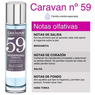 Caravan Fragancias No. 59, Bărbați, Poderoso Oriental