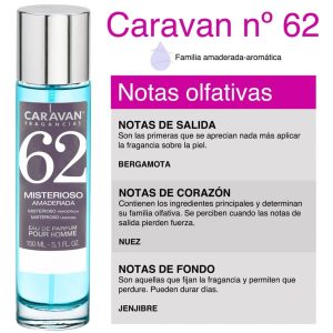 Caravan Fragancias No. 62, Bărbați, Misterioso Amaderada