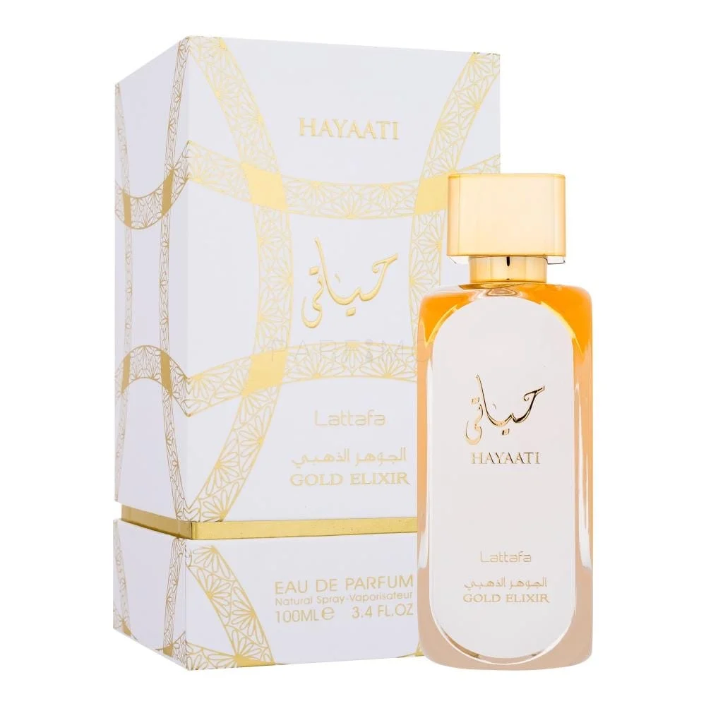 hayaati gold elixir, 100ml, lattafa 3 Hayaati Gold Elixir, 100ml, Lattafa - imagine 3