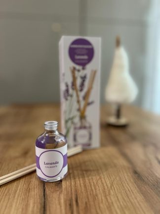 Parfum/Odorizant de cameră cu bețișoare, Mikado, Lavanda, Intense, Caravan Home, 40ml