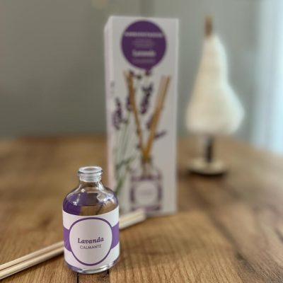 Parfum/Odorizant de cameră cu bețișoare, Mikado, Lavanda, Intense, Caravan Home, 40ml