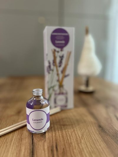 Parfum/Odorizant de cameră cu bețișoare, Mikado, Lavanda, Intense, Caravan Home, 40ml