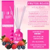 Parfum/Odorizant de cameră cu bețișoare, Mikado, Fructe Rosii, Intense, Caravan Home, 40ml