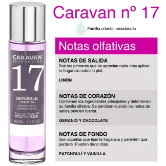Caravan Fragancias No. 17, Bărbați, Sensible Oriental
