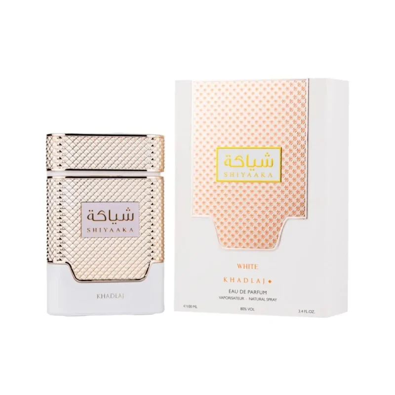 shiyaaka-white-eau-de-parfum-100ml-khadlaj-primary.webp Khadlaj Shiyaaka White 100ml, Apa de Parfum, Femei