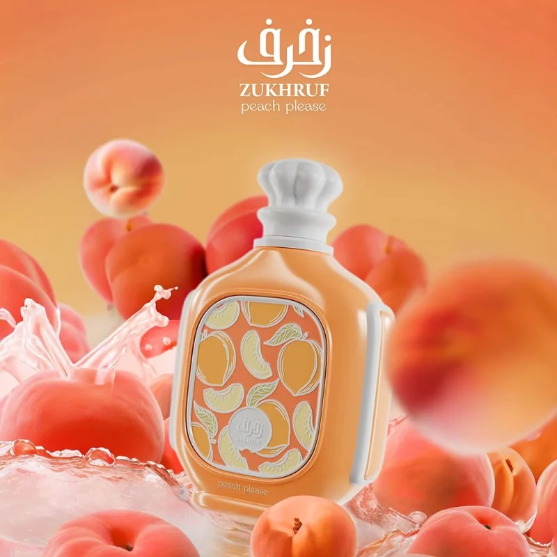 Zukhruf Peach Please, Zimaya, 100 ml EDP