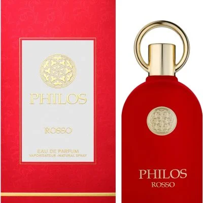 Maison Alhambra, Philos Rosso, Apă de parfum, Pentru bărbați, 100 ml