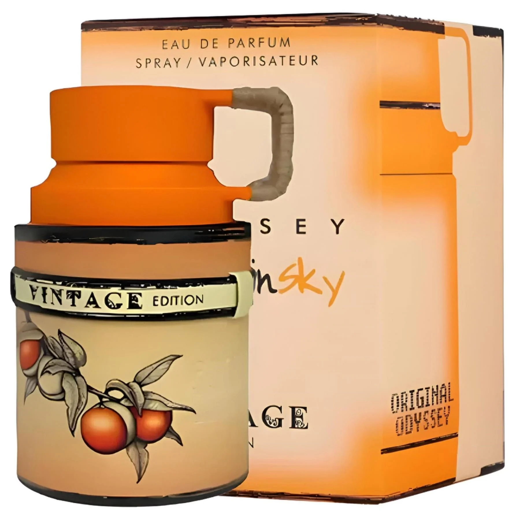 odyssey mandarin sky vintage edition, armaf, unisex, 100ml 1 Odyssey Mandarin Sky Vintage Edition Armaf apă de parfum unisex 100 ml – flacon și cutie