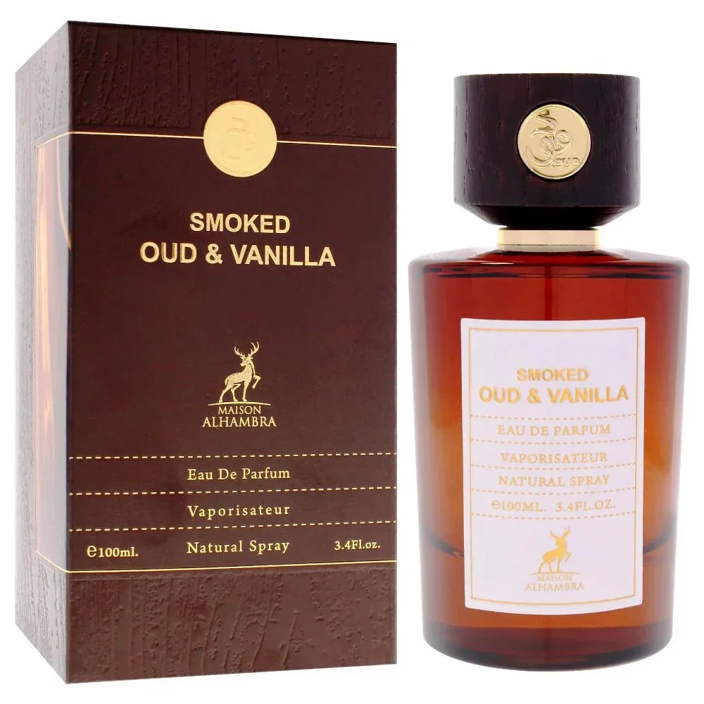 smoked oud & vanilla, maison alhambra, 100ml 1 Smoked Oud & Vanilla, Maison Alhambra, 100ml