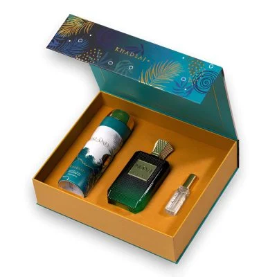 Island Set Extract Parfum + Body Spray + Extract Parfum, Khadlaj, 100ml