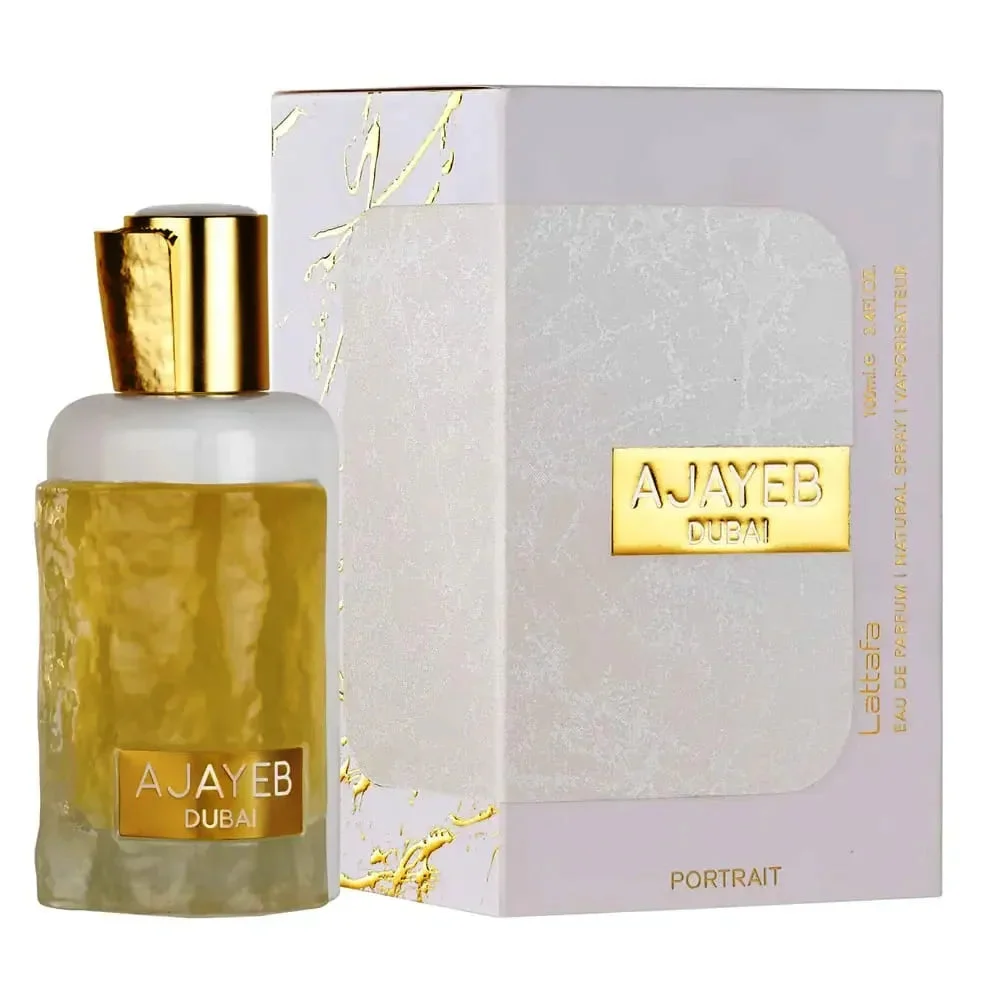 lattafa, ajayeb dubai portrait, apă de parfum, unisex, 100 ml 1 Lattafa, Ajayeb Dubai Portrait, Apă de parfum, Unisex, 100 ml