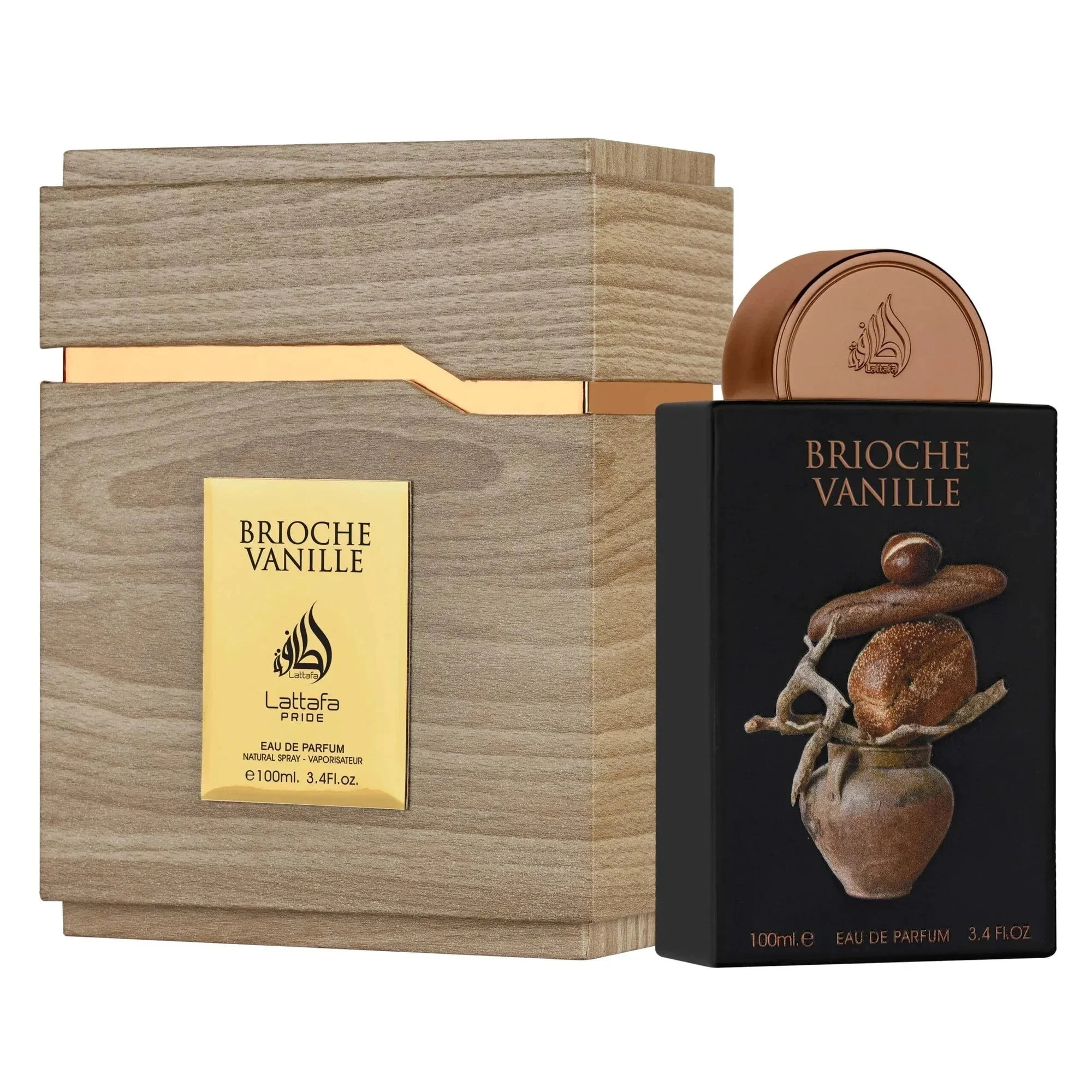 lattafa, brioche vanille, apă de parfum, unisex, 100 ml 1 Lattafa, Brioche Vanille, Apă de parfum, Unisex, 100 ml