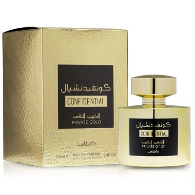 Confidential Private Gold, Lattafa, 100ml