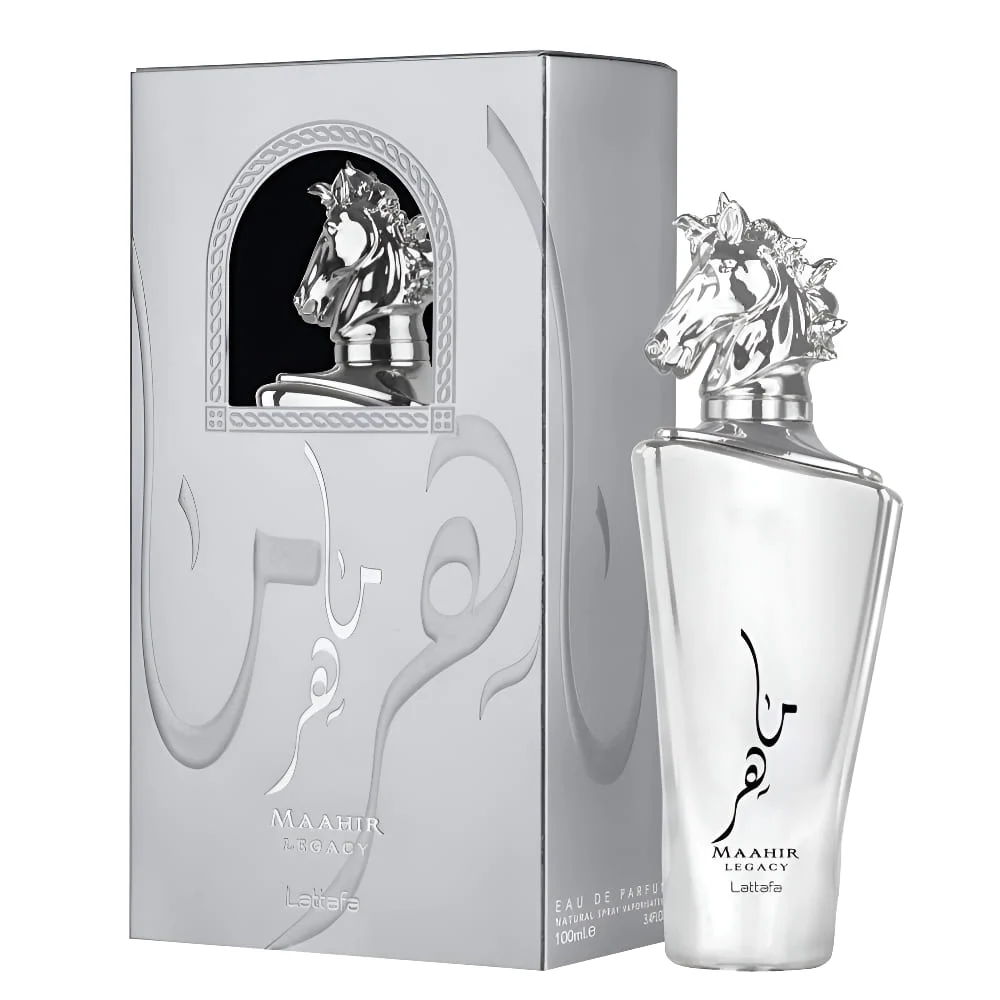 lattafa, maahir legacy, apă de parfum, pentru bărbați, 100 ml 1 Lattafa, Maahir Legacy, Apă de parfum, Pentru bărbați, 100 ml