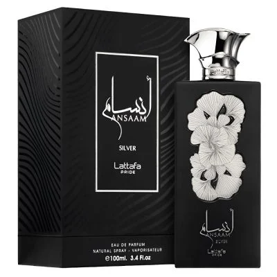 Lattafa, Pride Ansaam Silver, Apă de parfum, Unisex, 100 ml