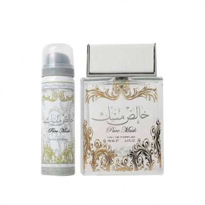 Pure Musk Set + Deo Spray, Lattafa, 100ml