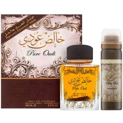 Pure Oudi + Deodorant, Lattafa, 100ml