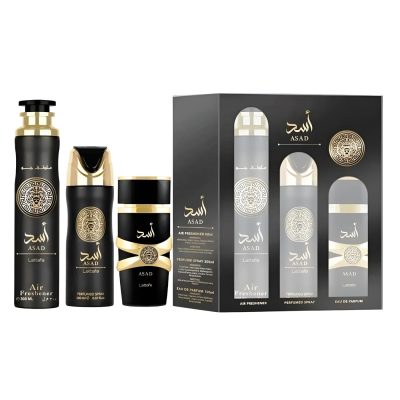 Set Lattafa Asad 3 pcs, Lattafa, 100ml