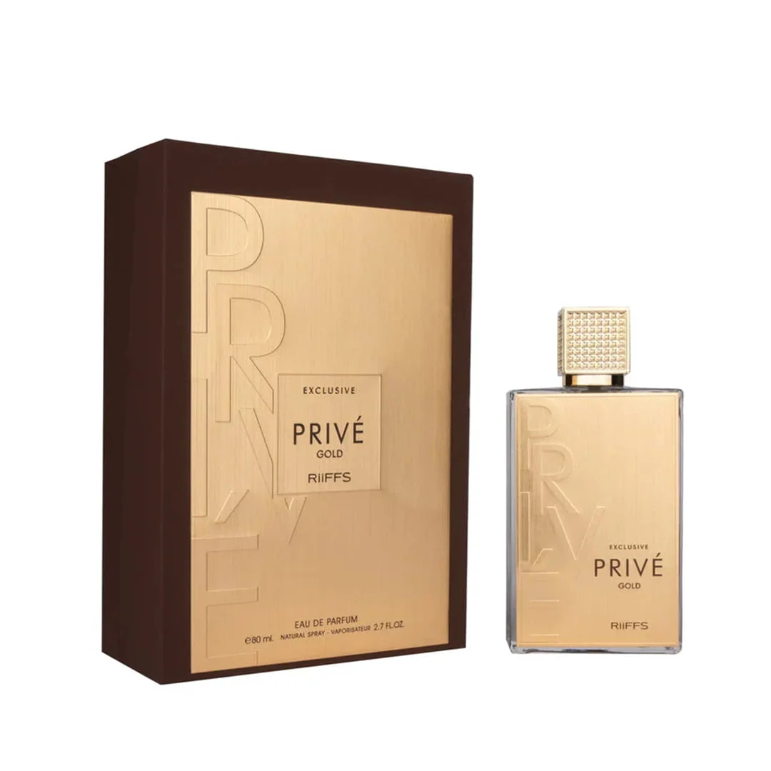prive gold, riiffs, 100 ml edp 4 Prive Gold, Riiffs, 100 ml EDP - imagine 4