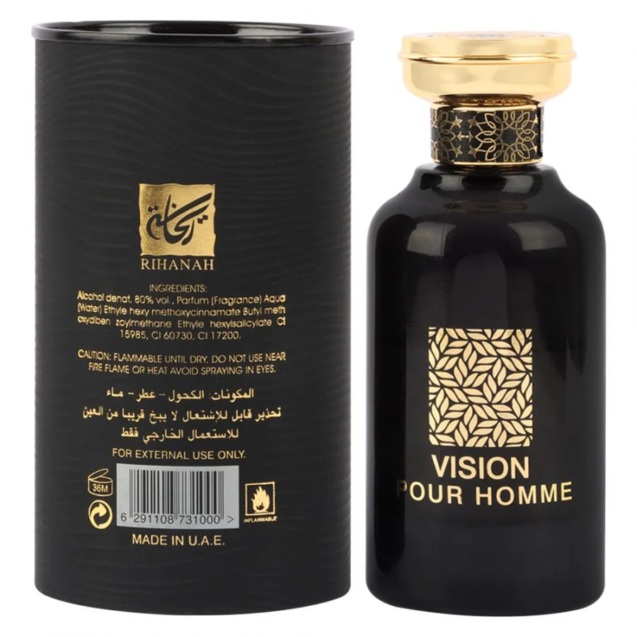 vision pour homme, riiffs, 100 ml edp 3 Vision Pour Homme, Riiffs, 100 ml EDP - imagine 3