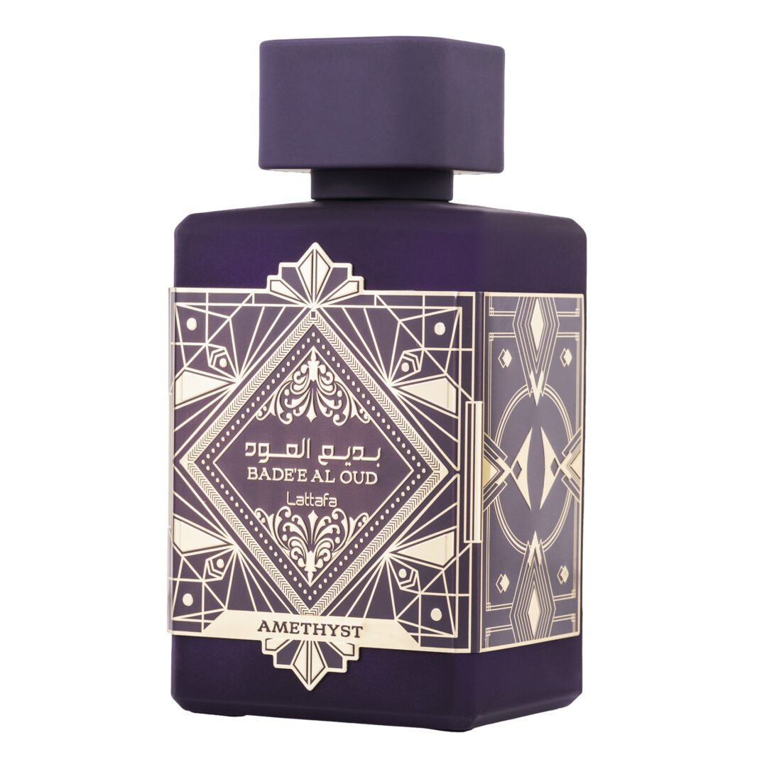 bade'e al oud amethyst, lattafa, 100 ml edp 2 Bade'e Al Oud Amethyst, Lattafa, 100 ml EDP - imagine 2