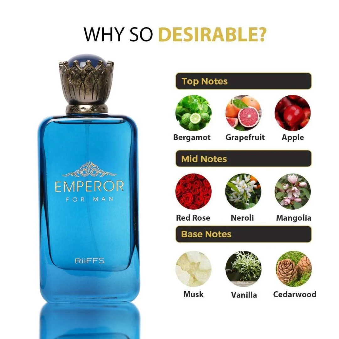 emperor for man, riiffs, 100 ml edp 5 Emperor For Man, Riiffs, 100 ml EDP - imagine 5