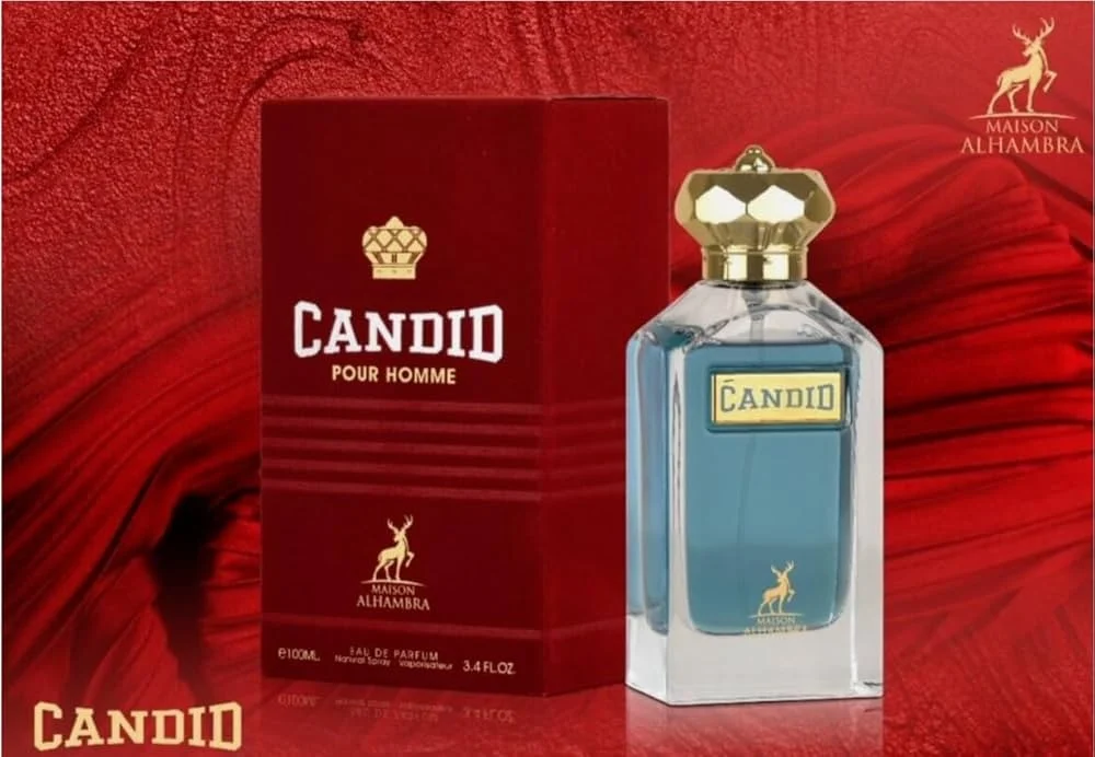 so candid pour homme, maison alhambra, 100ml 1 So Candid Pour Homme Maison Alhambra, apă de parfum pentru bărbați 100 ml, flacon și cutie