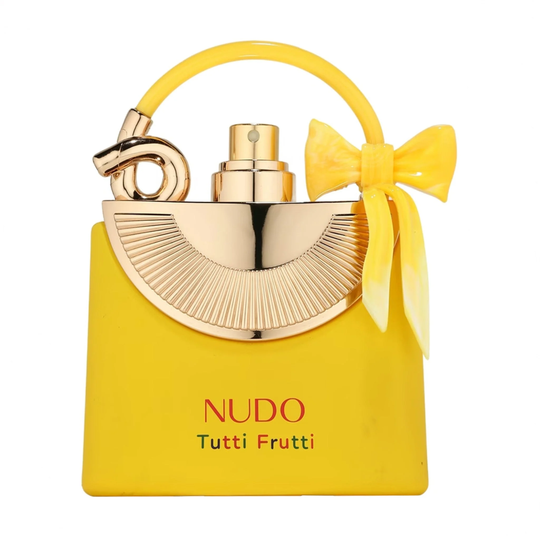 nudo tutti frutti, fragrance world, unisex, 100ml 2 Nudo Tutti Frutti Fragrance World apă de parfum unisex 100 ml – flacon, vedere din față