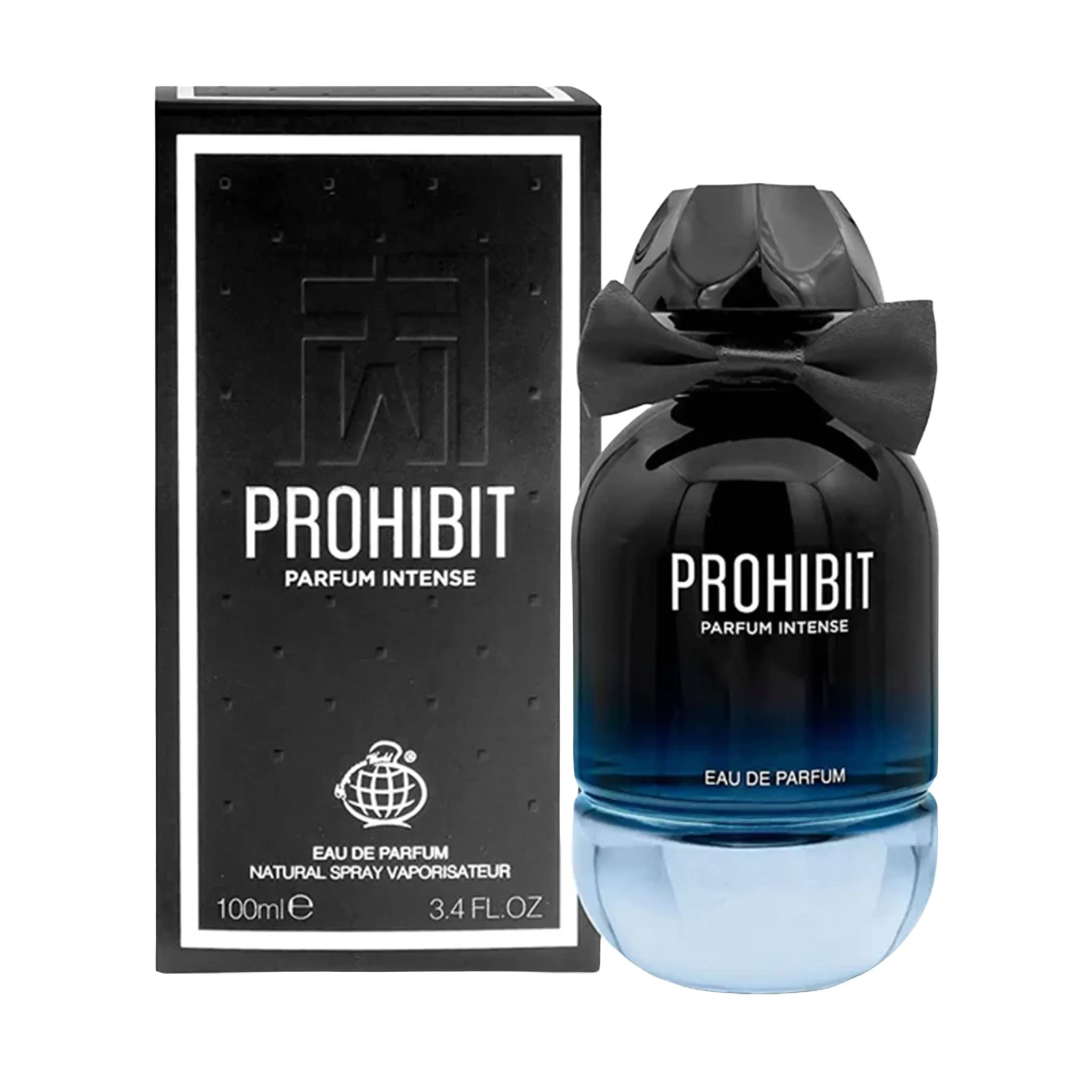 prohibit parfum intense, fragrance world, femei, 100ml 2 Prohibit Parfum Intense Fragrance World apă de parfum femei 100 ml – flacon și cutie