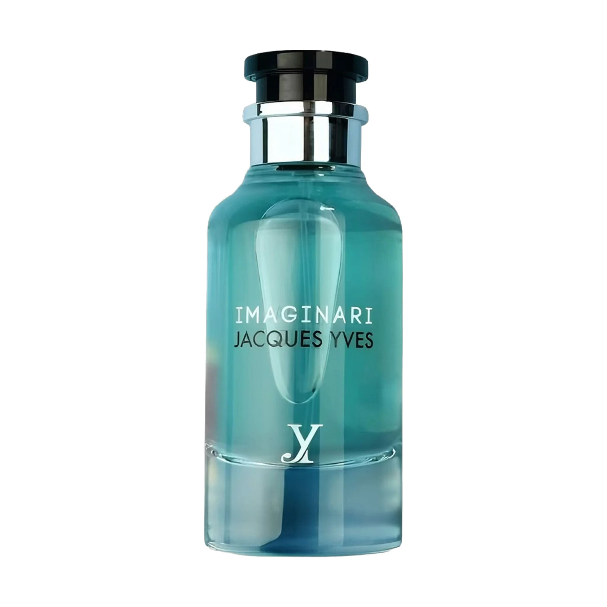 jacques yves imaginari, fragrance world, bărbați, 100ml 2 Jacques Yves Imaginari Fragrance World apă de parfum bărbați 100 ml – flacon, vedere frontală