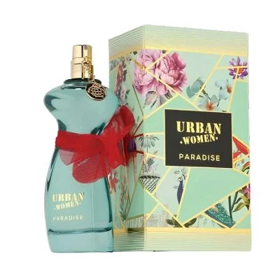 Urban Women Paradise Fragrance World apă de parfum femei 100 ml – flacon și cutie