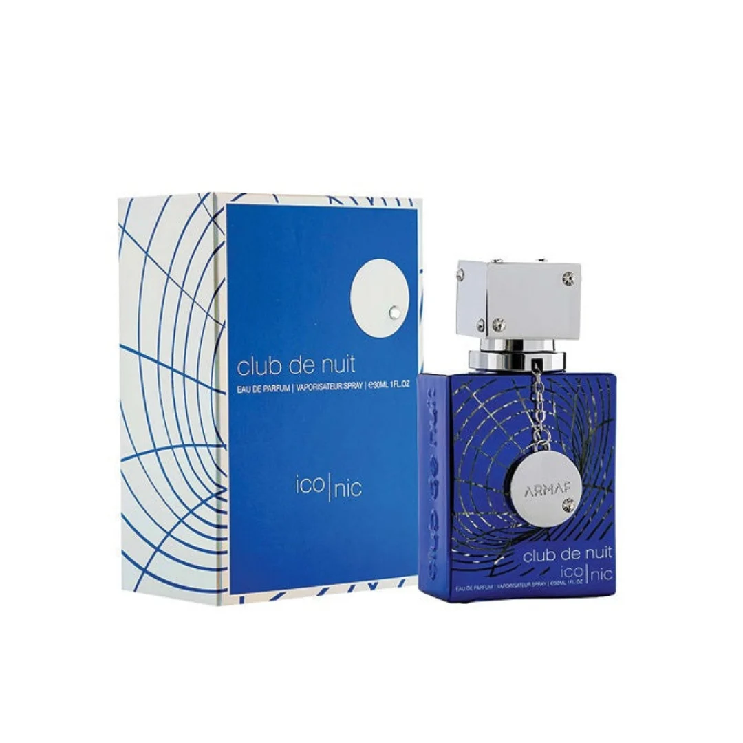 club de nuit iconic, armaf, bărbați, 30ml 1 Club de Nuit Iconic Armaf apă de parfum bărbați 30 ml – flacon și cutie