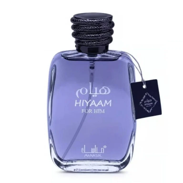 Hiyaam For Him, Manasik, Apă de parfum, Pentru bărbați, 100 ml